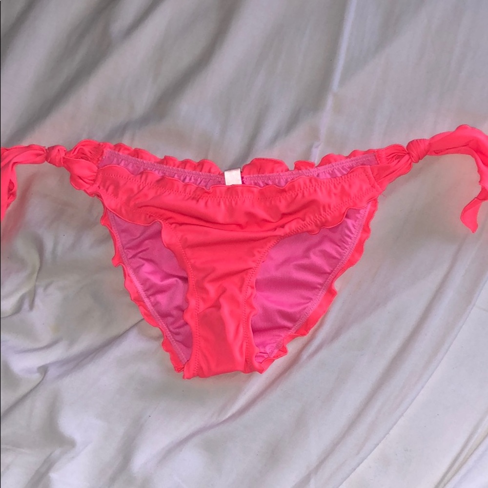 Victoria’s Secret neon scrunch back bikini bottoms
